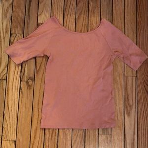 Fitted three quarter length shirt